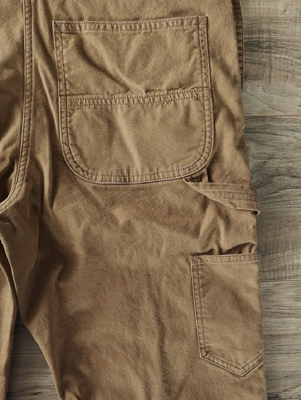 EUC Carhartt Women's Rugged Flex Loose Fit Canvas Bib Overalls - Picture 8 of 12
